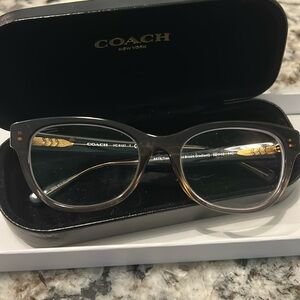 Coach Tortoise Eyeglasses with Case